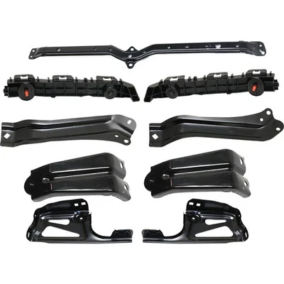 New For Toyota Tacoma 2016-2023 Bumper Bracket Front LH & RH Side Kit Set of 9 - Image 1 of 4
