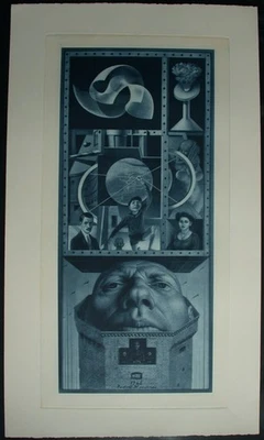 Rudolf HAUSNER (1914-1995) - Aquatinta Farbradierung - 1965 - Bild 1 von 4