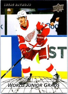 2022-23 Upper Deck #WG-9 Lucas Raymond World Junior Grads - Image 1 of 2