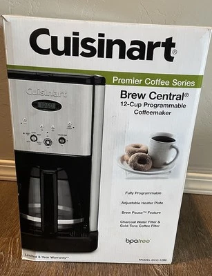 Cafetera Cuisinart Brew Central Premier serie de café DCC-1200 12 tazas Foto 1 de 4