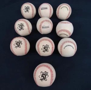 Official Size Baseball Lot of 10 Advertising American Family Las Vegas NV. NEW - Picture 1 of 5