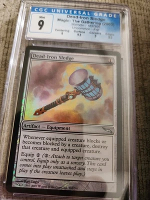 Dead Iron Sledge Foil Graded CGC 9 - Image 1 of 2