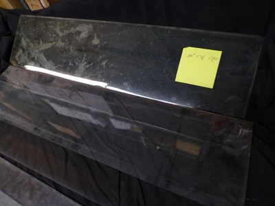 Antique Oak Barrister bookcase door glass 5 pcs Globe Wernicke Lot#6 - Image 1 of 4