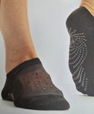 Gaiam Sparkle Grip Yoga -Barre-Pilates Socks All Grip, No Slip Size OS - Image 1 of 4