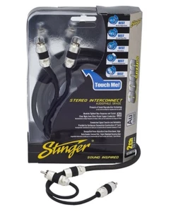 SI8212 STINGER 12 PIEDI 2 CANALI 8000 AUDIOFILO GRADO RCA CAVO JACK FILO - Foto 1 di 1