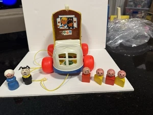 Vintage Fisher Price Pull A Long Lacing Shoe #146 - Spanish Version - Picture 1 of 11