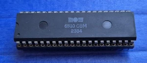 Chip CPU MOS 6510 CBM con ZÓCALO para Commodore 64 pieza original | 2384 - Imagen 1 de 7