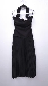 Commense Choker Design Pleated Panel  Dress Size Medium - Picture 1 of 13