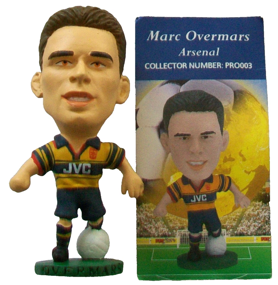 Corinthian Prostars ARSENAL Away OVERMARS PRO003 Loose With Card LWC - Series 1 - Image 1 of 1