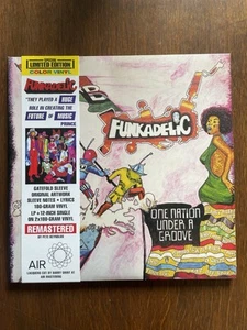 Funkadelic One Nation Under a Groove Vinyl Coloured Red/green Vinyl - Picture 1 of 5