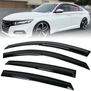 Para Honda Accord 2018-2022 10ª generación ventana lateral visera ventilación protector de lluvia deflectores - Imagen 1 de 16