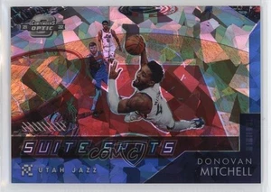 Contenders Optic Suite Shots 2021 azul hielo agrietado Prizm/75 Donovan Mitchell #6 - Imagen 1 de 3