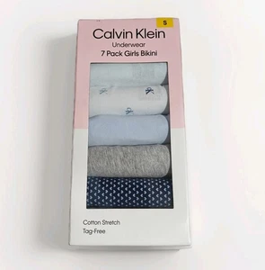 Bikini intimo bambina Calvin Klein confezione da 7 pezzi B42 - Foto 1 di 1