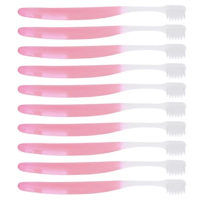  Spazzolino da viaggio da 10 pezzi: spazzolino da denti extra morbido e sottile - Immagine 1 di 4