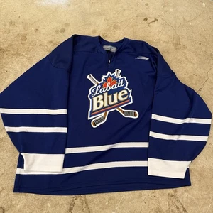 Camiseta deportiva de hockey de la NHL Labatt Blue Bauer años 90 talla XL #20 - Imagen 1 de 7