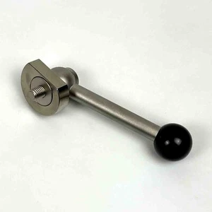 Halder eccentric clamp with clamping lever EH23410.0051 stainless steel, M10, unused - Picture 1 of 5