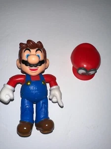 Super Mario With Cappy 4" Figure Jakks Pacific World Of Nintendo - Picture 1 of 8