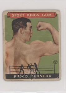 1933 Goudey Sport Kings Gum Primo Carnera #43