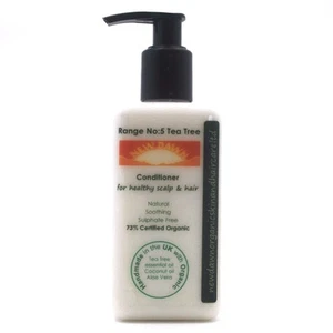 TEA TREE HAIR CONDITIONER - New Dawn Organic Handmade Vegan Hair Care Products - Picture 1 of 9