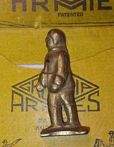 GREY KLIP IRON Toy Soldier AVIATOR from Set#5 GG SUPER RARE Turn-Of-Century - Picture 1 of 4