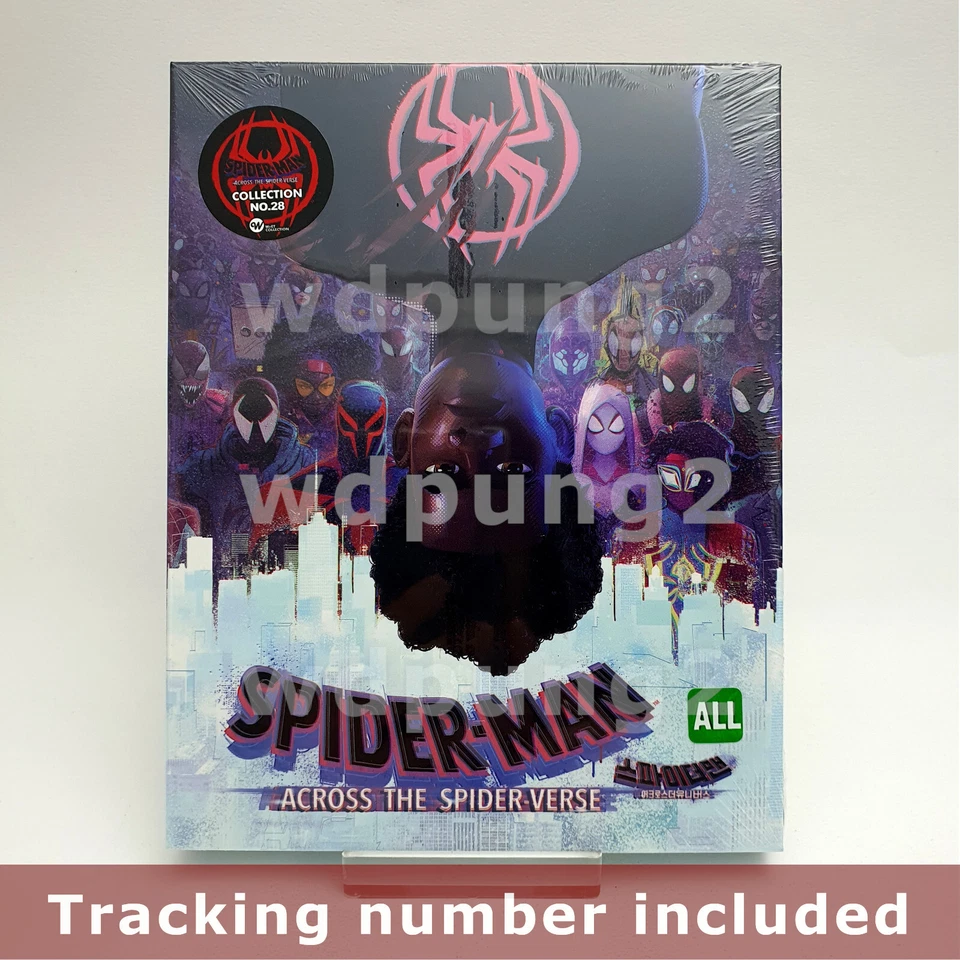 Spider-Man: Across the Spider-Verse 4K UHD + BLU-RAY Steelbook Full Slip A2 WeET - Image 1 of 4