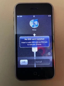 Apple iPhone 1. Gen- 8GB - Schwarz A1203 (GSM) 2G ,OVP IMEI Match - Bild 1 von 3