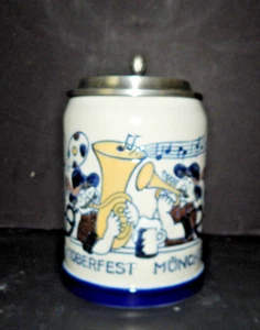 Gerz Edición Limitada Numerada Oktoberfest Munchen Tapa Piedra Oompah Banda #0122 - Imagen 1 de 12