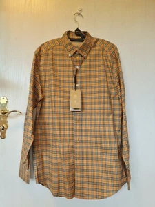 BURBERRY Herren-Langarm-Baumwollhemd Archivbeige - Bild 1 von 3