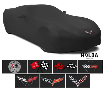 Holda - INDOOR Super Stretch Custom Car Cover for Chevy Corvette w Bag & Logo - Image 1 of 4