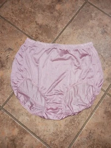 Vintage Silky Sheer Nylon Hanes Her Way Full Figure Panties Retro Womens 6 - Picture 1 of 11