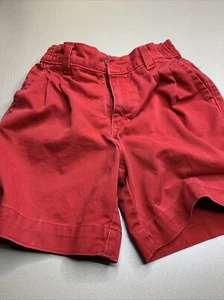 Unisex KIDS Red Levi’s Dockers Shorts | Size 6 | Elastic Waist - Picture 1 of 5