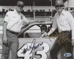 Dale Inman & Richard Petty Signed 8x10 Photo (Beckett) - Picture 1 of 2