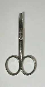 REVLON SILVER NAIL SCISSORS 3" Curved Blade - Picture 1 of 2