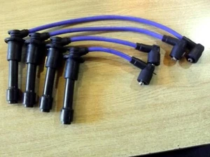 HT leads, blue 8mm spark plug ignition lead set, Mazda MX5, 1.6 1.8 Eunos MX-5 - Picture 1 of 4