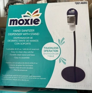 MOXIE 50" H Automatic Dispenser Sanitizer Hands Touchless with Floor Stand NEW - Picture 1 of 2