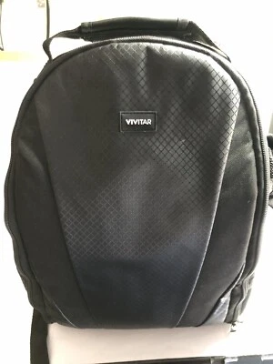 VIVITAR CAMERA BACKPACK BAG FOR CANON EOS DSLR (FREE-SHIPPING) - Image 1 of 4