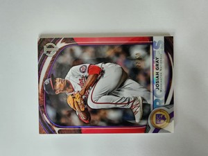 2022 Topps Tribute Josiah Gray Purple  #94 L2