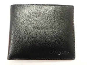 Para hombres Lujo 100% Calidad Genuina Cuero Billetera Porta Tarjetas de Crédito Cartera - Imagen 1 de 9