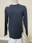 Sonoma Men's TShirt, small, Long Sleeve, navy heather, MSRP $20, new with tags