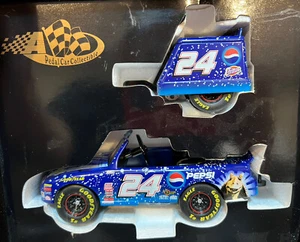 RCCA Jeff Gordon 1/32 Diecast Pedal Car & Trailer 24 Pepsi Star Wars Monte Carlo - Picture 1 of 3