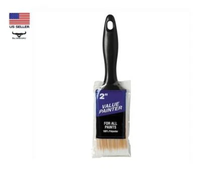 Pincel de pintura Value Painter de 2" de uso general para todas las pinturas 100 % poliéster Foto 1 de 4