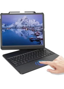 Touch Keyboard Case for iPad Air 13-inch M2 2024/for iPad Pro 12.9 inch 3rd/4th - Picture 1 of 6