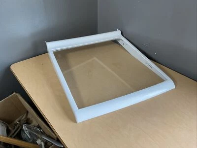 ¡Bonito! ESTANTE DE VIDRIO DESLIZABLE PARA REFRIGERADOR ORIGINAL OEM AMANA Foto 1 de 4