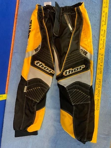 Thor MX Phase 4 Motocross Racing Pants Youth Kids size 20 - Picture 1 of 18