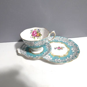 Royal Albert ENCHANTMENT Teacup Snack Plate - Picture 1 of 12