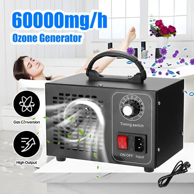 60000mg/h Ozone Generator Ozonizer Ozone Air Purifier O3 Ozone Generator Gift - Image 1 of 4