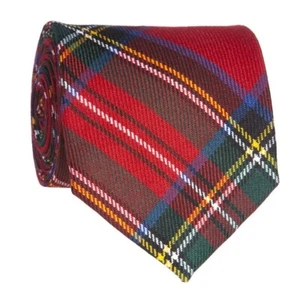 New Men's Royal Stewart Tartan Tie - Picture 1 of 2