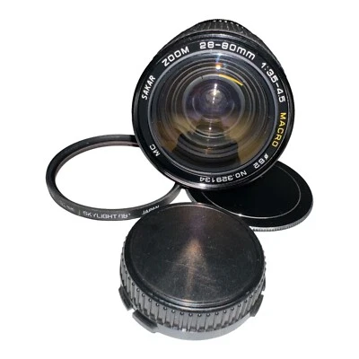 🔥 Sakar Zoom 28-80mm f/3.5-4.5 Macro 62mm MC Mount Japanese Lens W/ Hoya Filter - Image 1 of 4