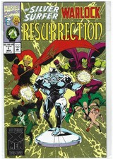 SILVER SURFER/WARLOCK: RESURRECTION  1 2 3 4  Full Set  All Near Mint - Starlin