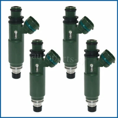 4x Fuel Injectors 195500-3040 For 1997-1998 Mazda Protege 1997 Kia Sephia 1.8L - Image 1 of 4